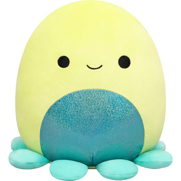 Squishmallows Original 12in Orphie The Lime Green Octopus with Teal Tentacles - Official Jazwares Plush (Medium-Sized)