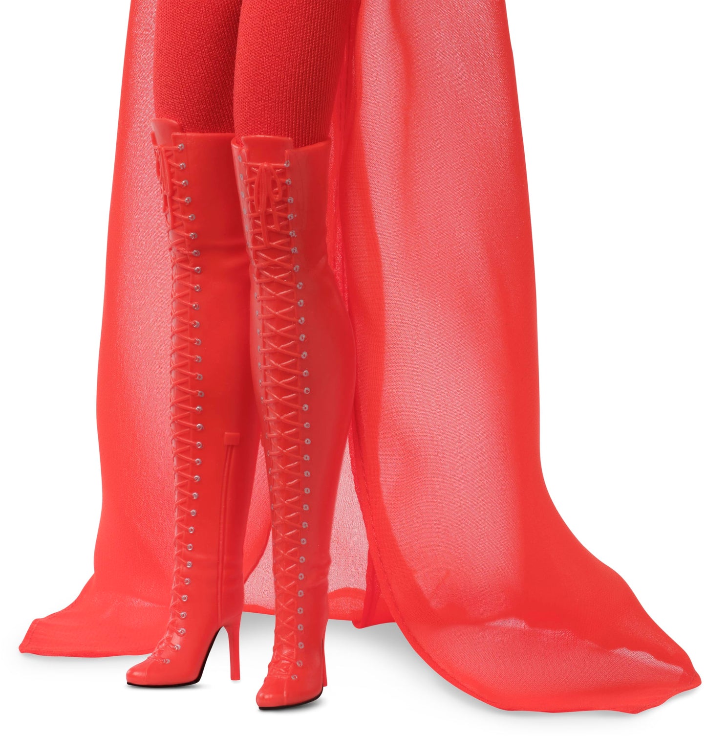 Barbie Barbie Music Series Kylie Minogue Kylie Minogue Signature Black Carictorian House Doll to Play Barbie Dolls for Children from 6 Years, Red