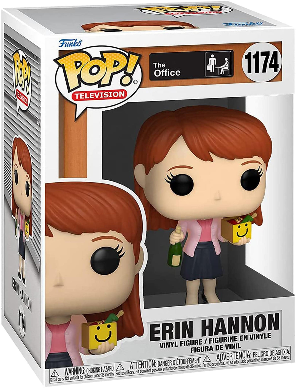 Funko POP TV: The Office - Erin with Happy Box & Champagne, Multicolor (57394)