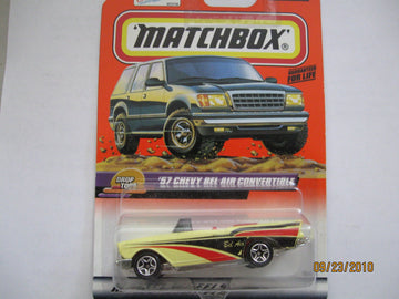Matchbox 57 Chevy Bel Air Convertible Drop Top Series
