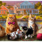 Buffalo Games - Cats Panoramic Landscape - 750 Piece Puzzle for Adults