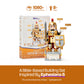 Little Nehemiah Armor of God Christian Building Blocks 1080pcs Bible Building Set for Kids 8+ Bible Story and Bricks Educational Religious Toy