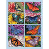 Bits and Pieces - Large 300 Piece Jigsaw Puzzle for Adults - Butterflies and Blooms, Butterflies, Quilt - by Artist Marilyn Barkhouse - Jigsaw Puzzle