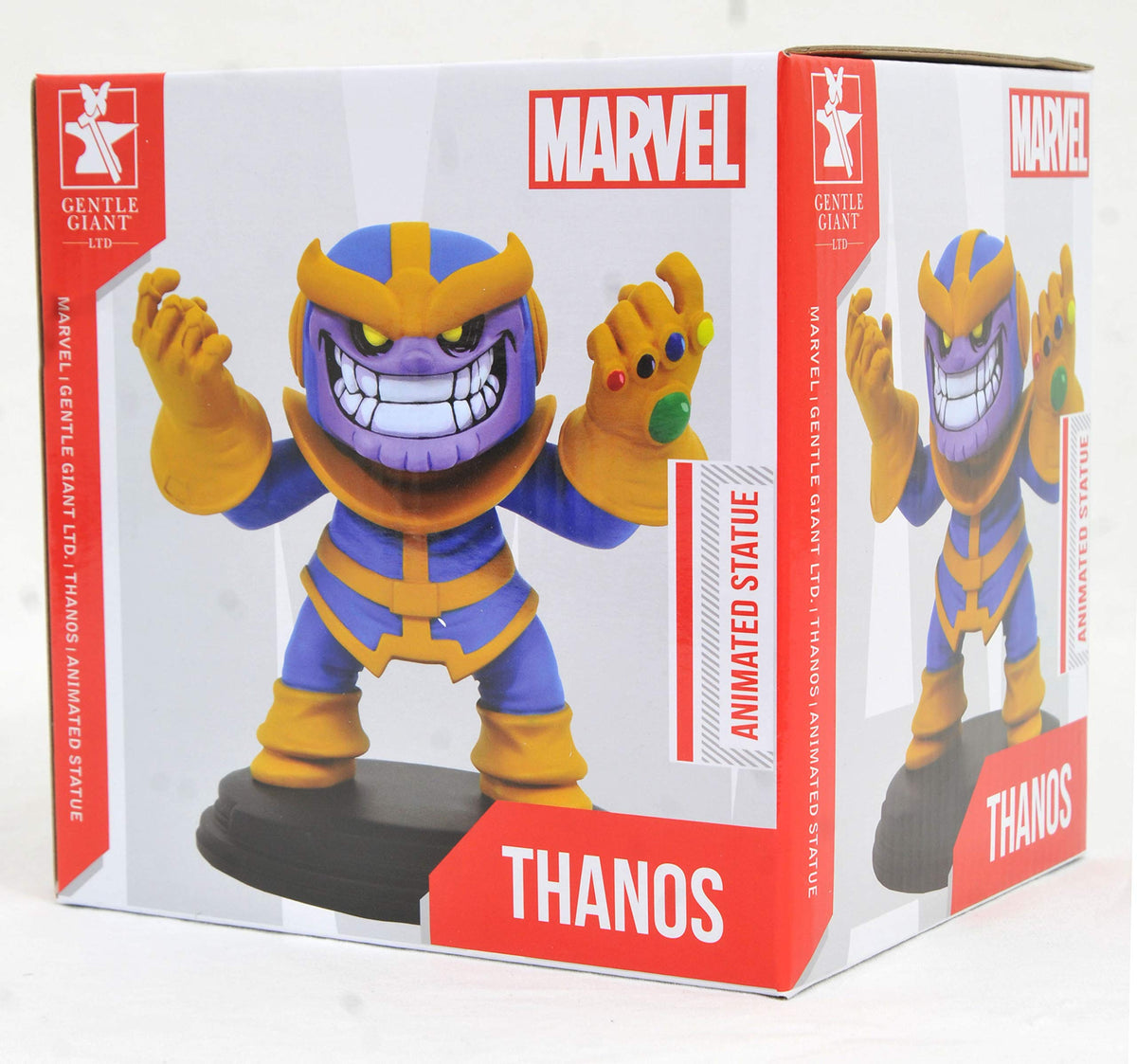Gentle Giant Marvel Animated Thanos Resin Statue, Multicolor, 4 inches