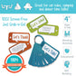 Open The Joy Let’s Chat 3-in-1 Conversation Starters Cards for Kids - Grab and Go Travel Card Games for Car, Airplanes - Talk, Think, Joke Cards