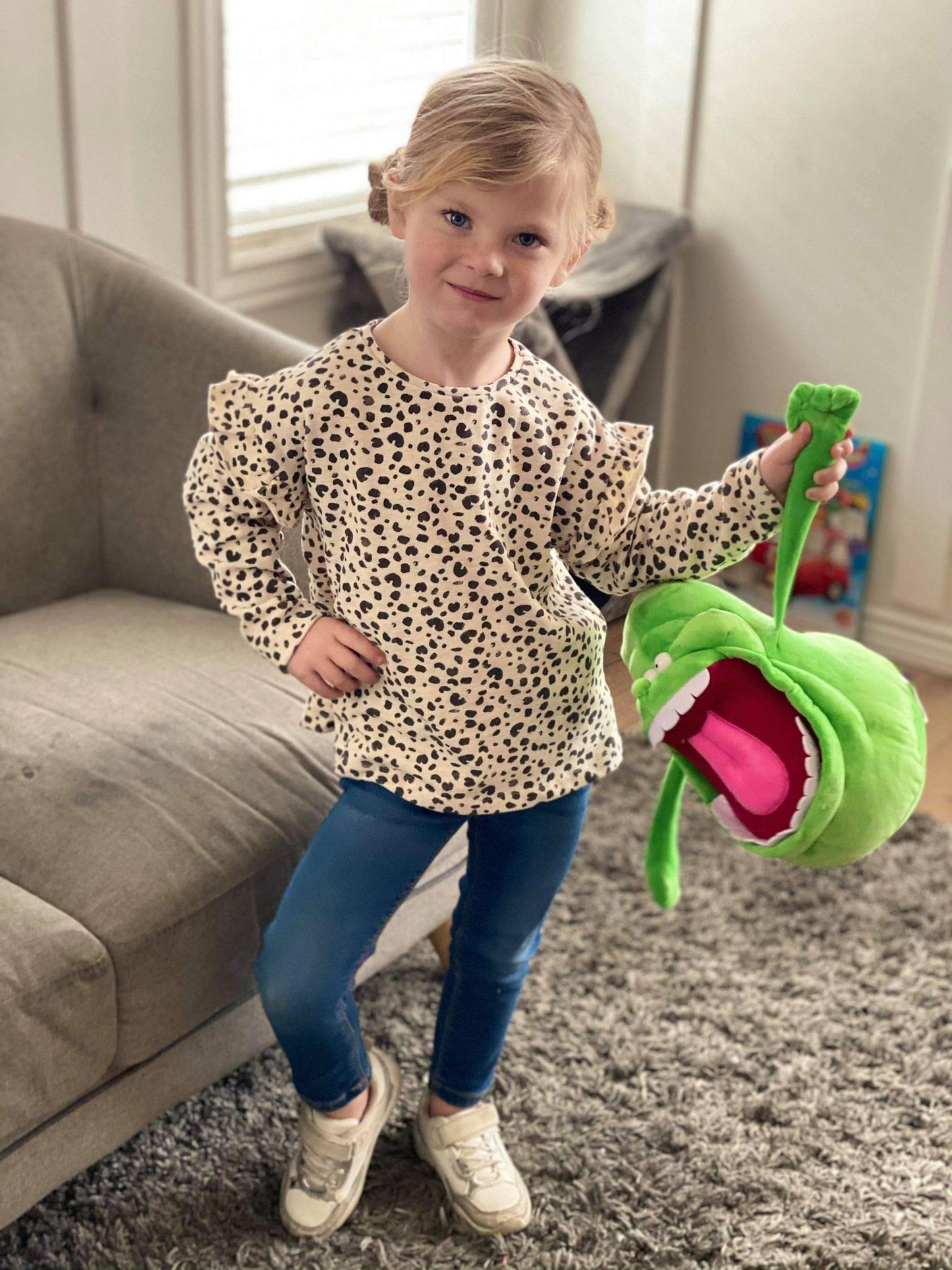 CONHENCI Stuffed Plush Slimer Dolls Toy 13 in x10 in