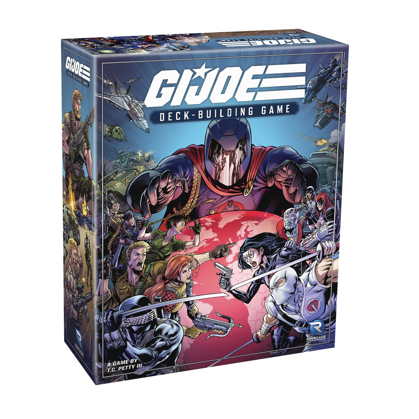 Renegade Game Studios G.I. Joe Deck-Building Game, 1-4 Players, Cooperative Strategy, Ages 14+