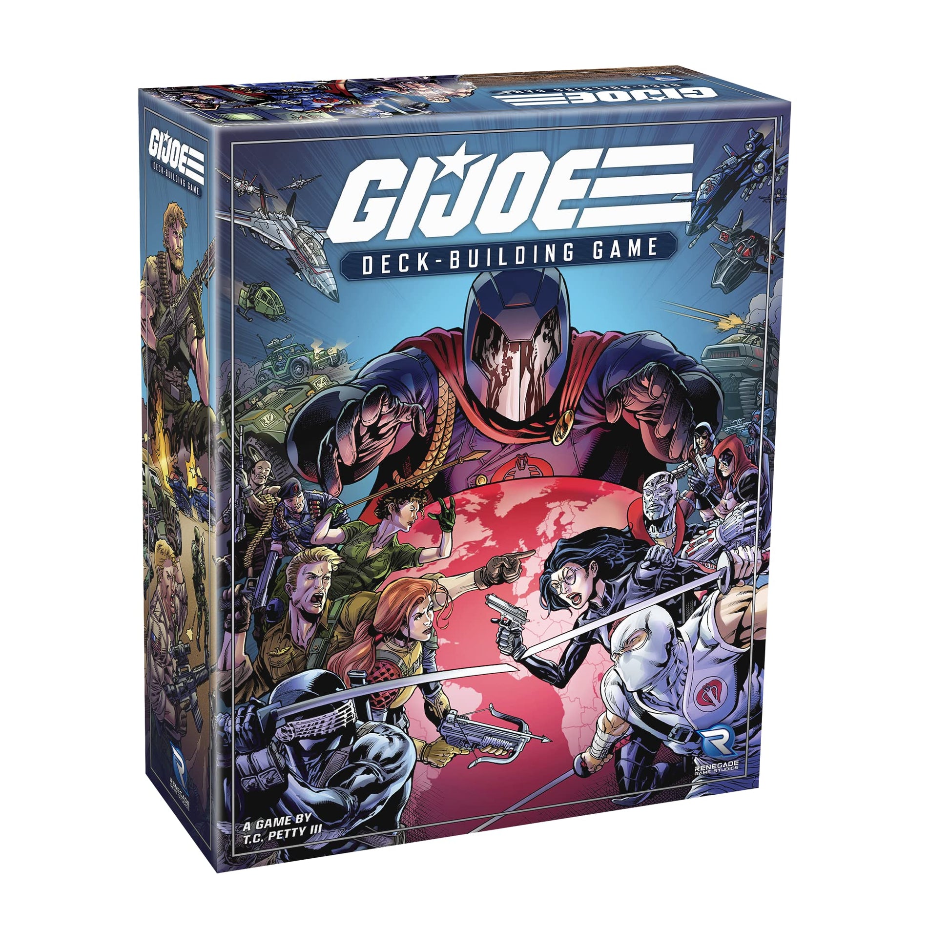 Renegade Game Studios G.I. Joe Deck-Building Game, 1-4 Players, Cooperative Strategy, Ages 14+