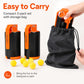 Aevdor 2 Pack Refillable Toy Grenade Set with 30 Foam Balls