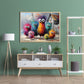 Puzzles for Adults 500 Pieces, Chicken Jigsaw Puzzles - Beach Chicken Coop, Impossible Beach Puzzles for Seniors Family, 20.47x14.96 inches, 1:1