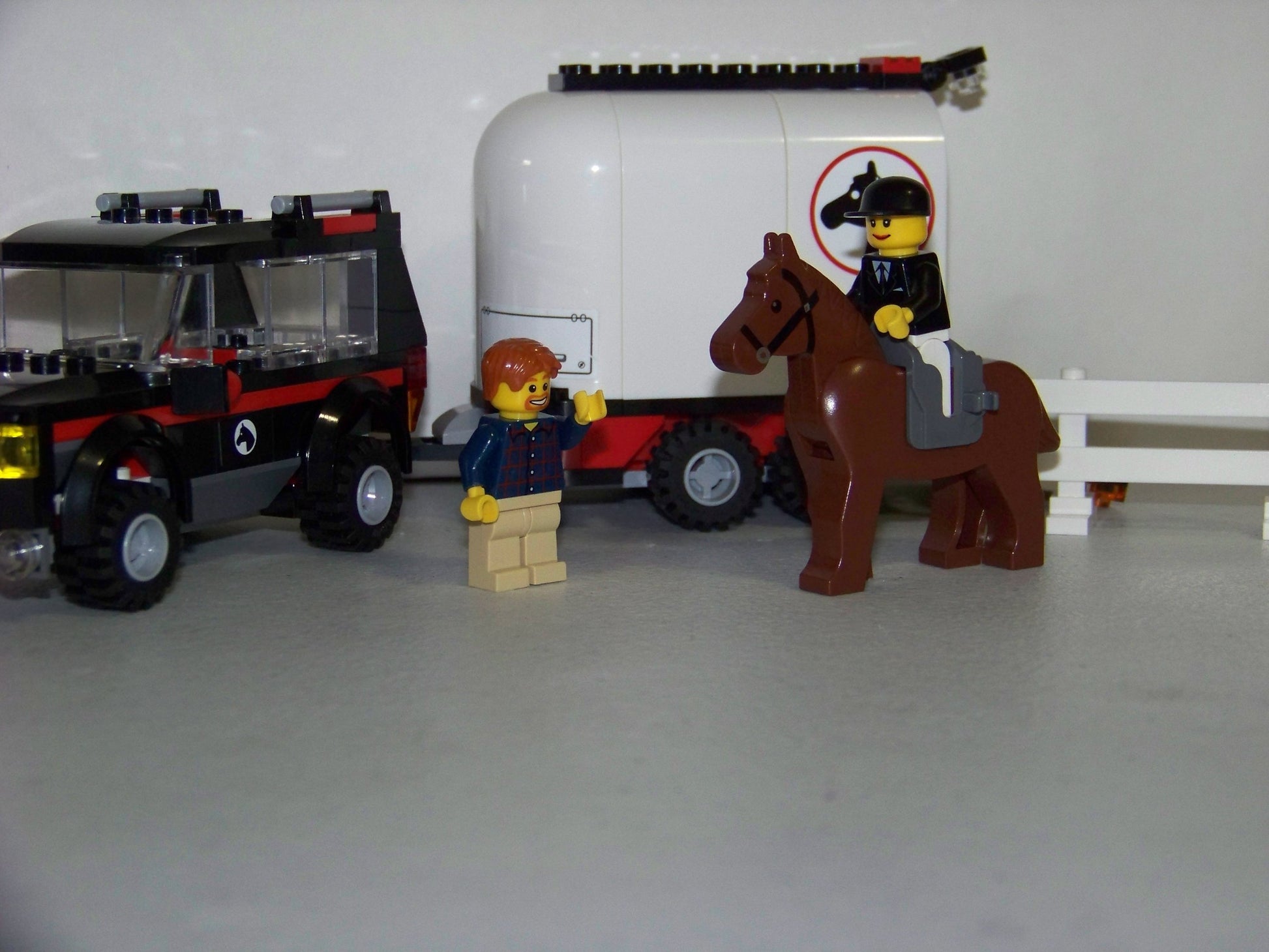 Lego City Limited Edition Set #7635 4WD With Horse Trailer