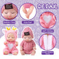 Haawooky 10 Pcs Mini Baby Dolls,Cute Tiny Baby Doll Gifts for Kids,Lifelike Realistic Small Baby Dolls for Girls Boys and Kids Big Easter Birthday