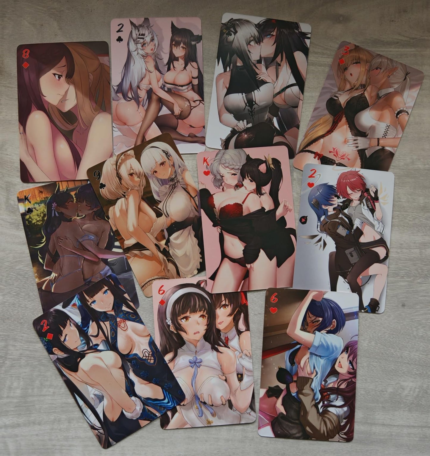 INNAL Explicit Anime Poker Cards - Unleash Your Wild Side with This Hentai Deck of Hentai Playing Cards