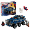 LEGO Marvel Spider-Man Prison Transport Chase - Super Hero Building Toy for Boys & Girls, Ages 8+ - Includes 4 Minifigures - Spider-Man Toy for Fans