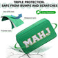 Ahdoma Mahjong Tile Bag Mahjong Bag with Zipper Travel Mahjong Carrying Case Storage Pouch Gifts for Mahjong Lovers Accessories