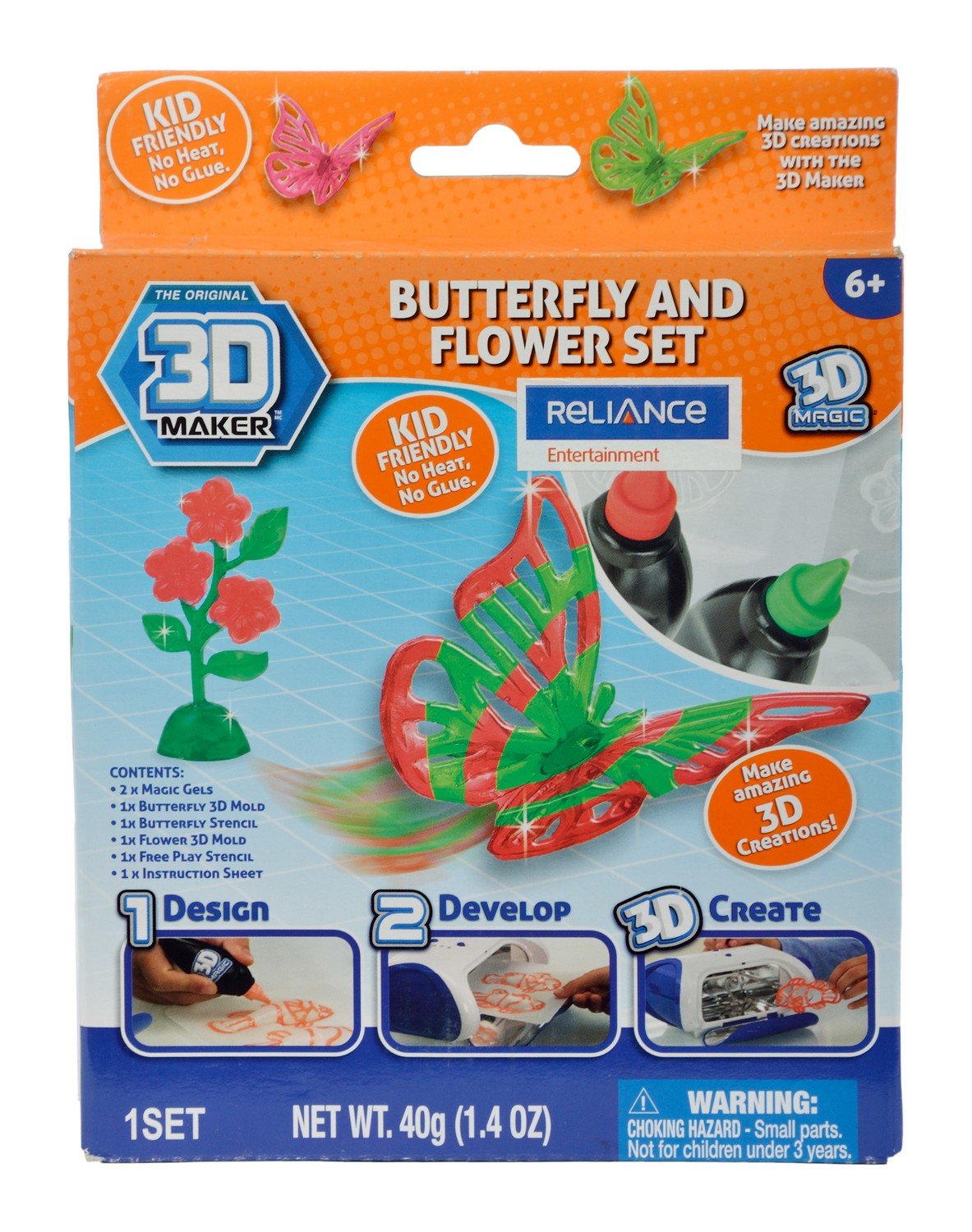 3D Magic Butterfly Flowers Theme Pack by 3D Magic