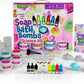 Dan&Darci Soap & Bath Bomb Making Kit for Kids, 3-in-1 Spa Science Kits, Craft Gifts for Girls & Boys Age 6-12 Year Old Girl Crafts: DIY Experiment