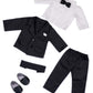 DreamWorld Collections Tuxedo - 5 Piece Tuxedo for 18 Inch Doll - Jacket, Pants, Belt, White Shirt and Dress Shoes (Doll Not Included)
