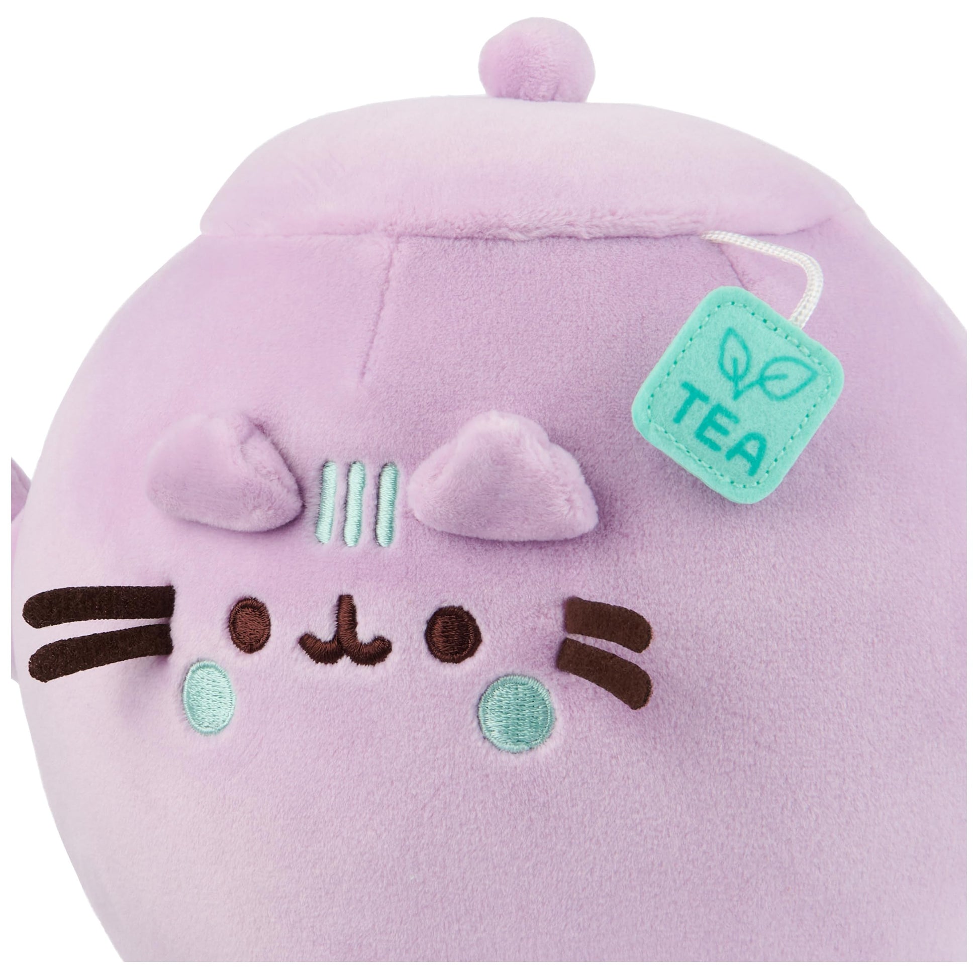 GUND Pusheen Tea Pot Squisheen 6-Inch Squishy Plush Toy; Ages 8+