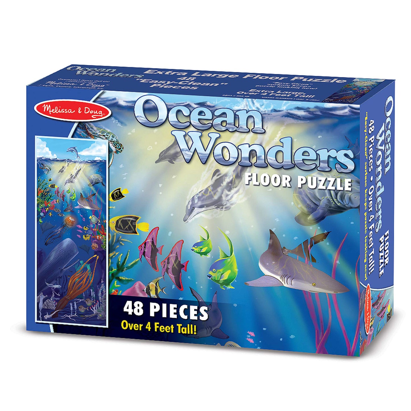 Flr 48- pc Floor Puzzle - Under Sea