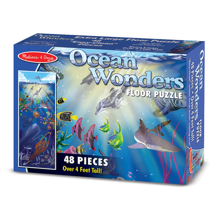 Flr 48- pc Floor Puzzle - Under Sea