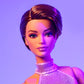 Barbie Looks Doll, Collectible No. 22 with Pixie Cut & Modern Y2K Fashion, Sequined Pink Halter Jumpsuit with Silver Heels