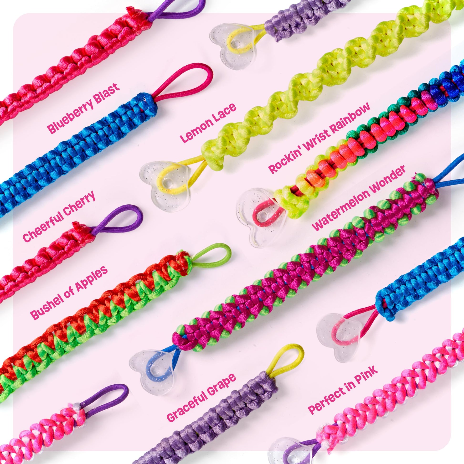 Pretty Me Friendship Bracelet Making Kit for Girls - Crafts for Girl - String Bracelets Maker - Gifts for 8-12 Year Old Kid - Birthday Gift Ideas