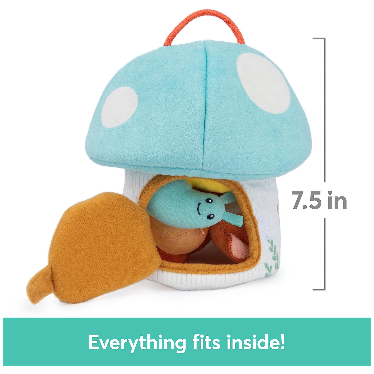 GUND My Woodland Friends 5-Piece Sensory Plush Toy Playset for Babies