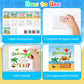 Fennoral 24 Pack DIY Coloring Summer Jigsaw Puzzle Craft Kit for Kids