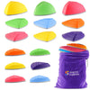 Special Supplies Stepping Stones for Kids Indoor and Outdoor Balance Blocks Promote Coordination, Balance, Strength Child Safe Rubber, Non-Slip Edging
