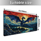 MTG Playmat TCG Card Game Mat Magic The Gathering Play Mat 24x14 Inch