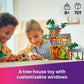 LEGO Friends Friendship Tree House Hangout - Building Toy Playset for Kids, Girls and Boys, Ages 8+ - Pretend Play Gift Idea for Birthdays - with 4