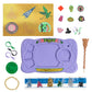 Universal Wicked Gem Art Studio - DIY Jewelry & Charm Craft Kit with Gems, Stickers & Workstation, Kids Craft Set Holiday Gift Ages 3+