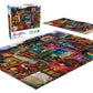 Buffalo Games - Aimee Stewart Treasure Hunt Bookshelf - 1000 Piece Puzzle