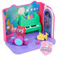 Gabby's Dollhouse, Groovy Music Room with Daniel James Catnip Figure, 2 Accessories, 2 Furniture Pieces and 2 Deliveries, Kids Toys for Ages 3 and up