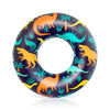 Playtek 33 inch Pool Ring, Dino Playful Printed Pool Ring, Durable Floats Tubes for Swimming on Beach, Pool, Water Sports for Adults and Kids, Large