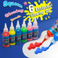 Kiditos Magic Water Elf Toy Kit Glow in the Dark - Make Your Own Water Pets, 6 Magic Gels & 6 Molds, Kids DIY Sensory Craft Kit, STEM Science Toy
