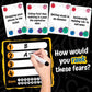 Fear Stack - What Freaks Out Your Friends and Family? A Fun Ranking Game for Adults and Kids | Includes 184 Cards, 4 Whiteboards, and 4 Markers