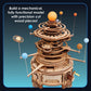 MindWare Gearjits: Solar System - Wooden 3D Building Puzzle for Teens & Adults - DIY Solar System Model - Fun for Parents Too! - Great STEAM Gifts