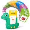 Talking Flash Cards for Toddlers 1-3, Montessori Learning Toys with 224 Words, Pocket Speech Toys for Language Development, Speech Therapy Toys