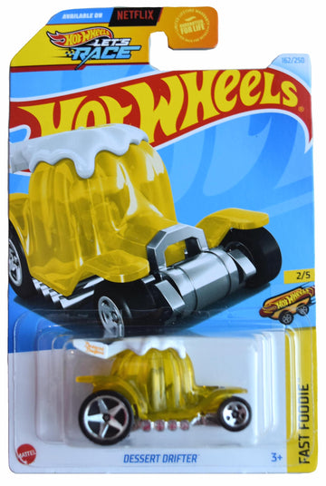 Hot Wheels Dessert Drifter, Fast Foodie 2/5 [Yellow] 162/250