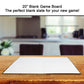 One Blank Game Board (1 Game Board 20" x 20") Create Your Own Board Game, DIY Board Game, Family Board Games