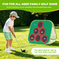 Kids Golf Chipping Game W/Clubs Golf Practice Toys for Toddlers Yard Games