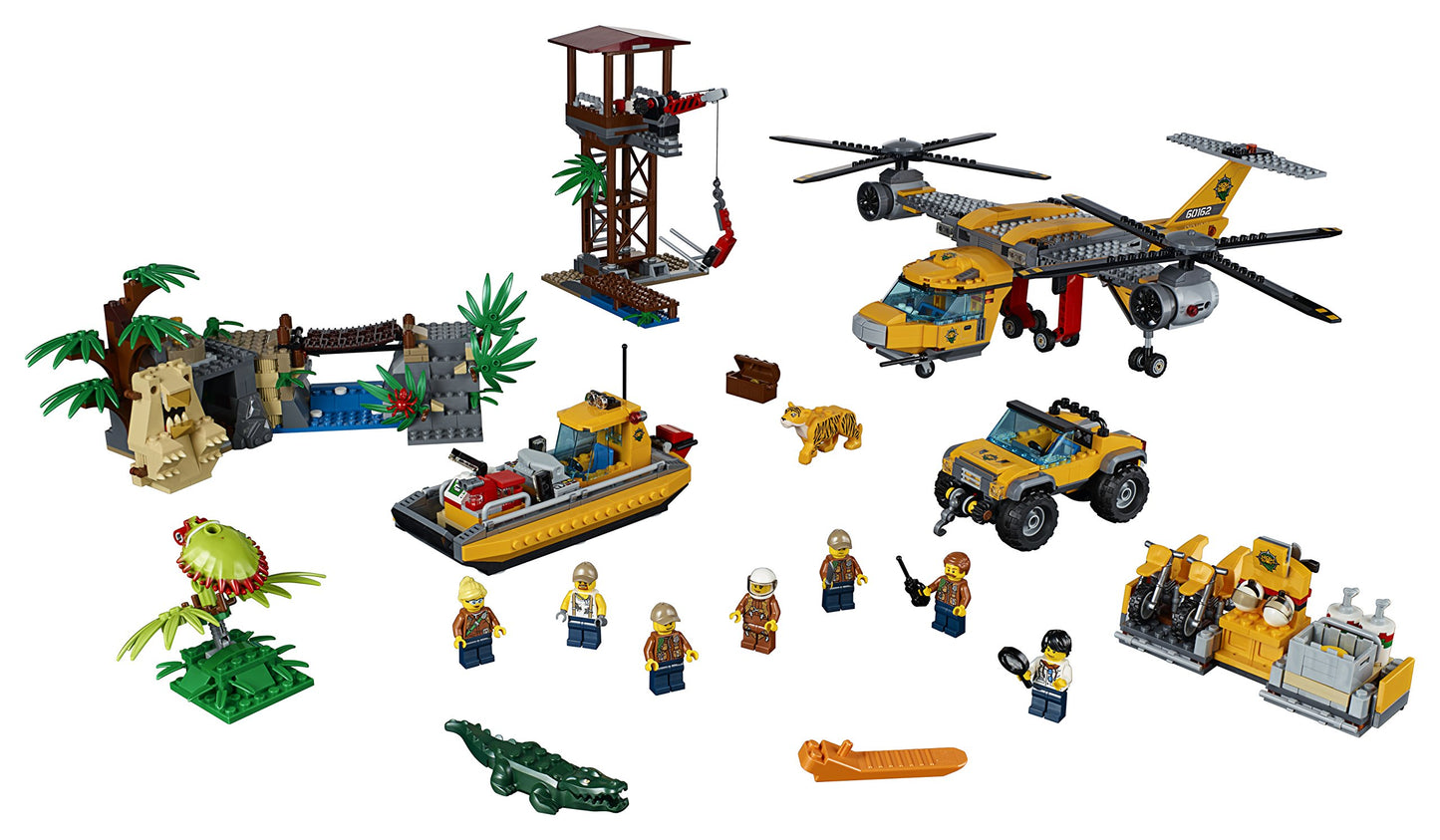 LEGO City Jungle Explorers 6174645 Air Drop Helicopter, Multi