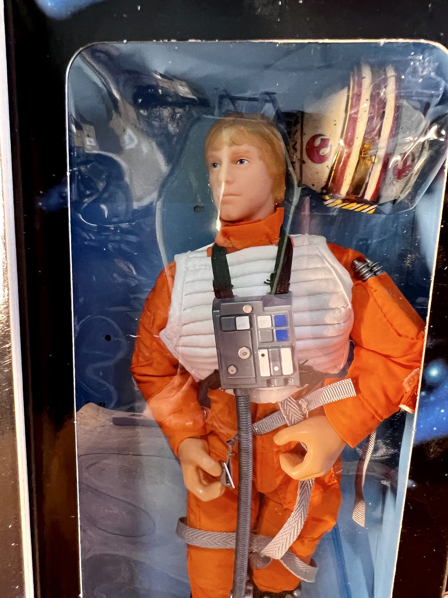 Star Wars Collector Series 12" Luke Skywalker in X-wing Gear Doll Figure By Kenner