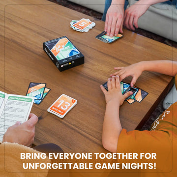 Flip N' Forecast - The Ultimate Prediction Family Card Game for Kids and Adults - Fun Family Games for Kids and Adults (Age 6+), Game Night, Party