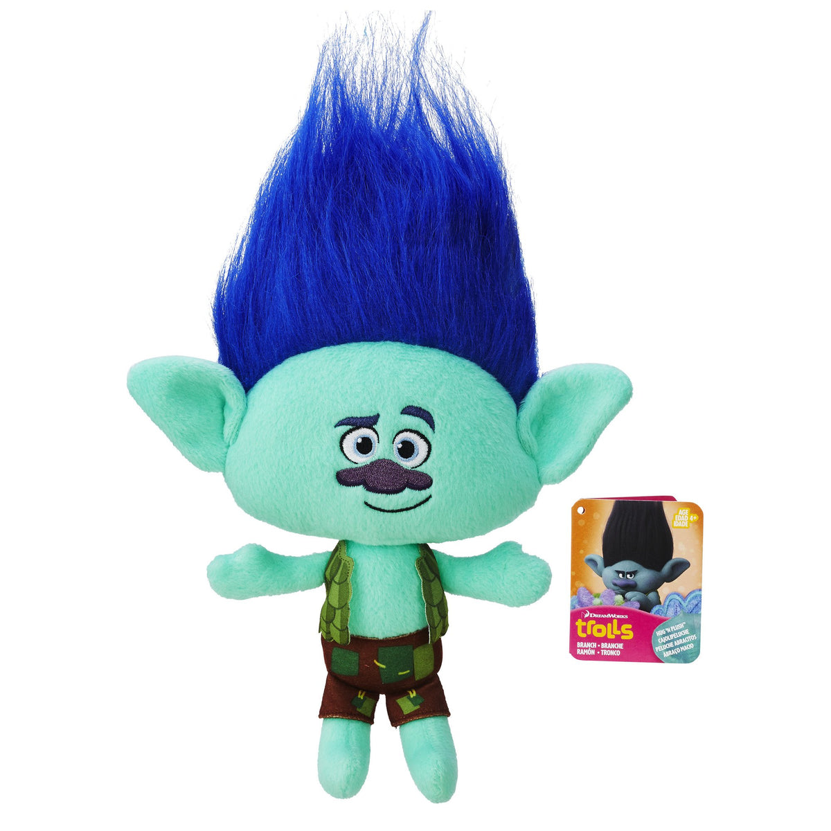 DreamWorks Trolls Branch Hug ‘N Plush Doll