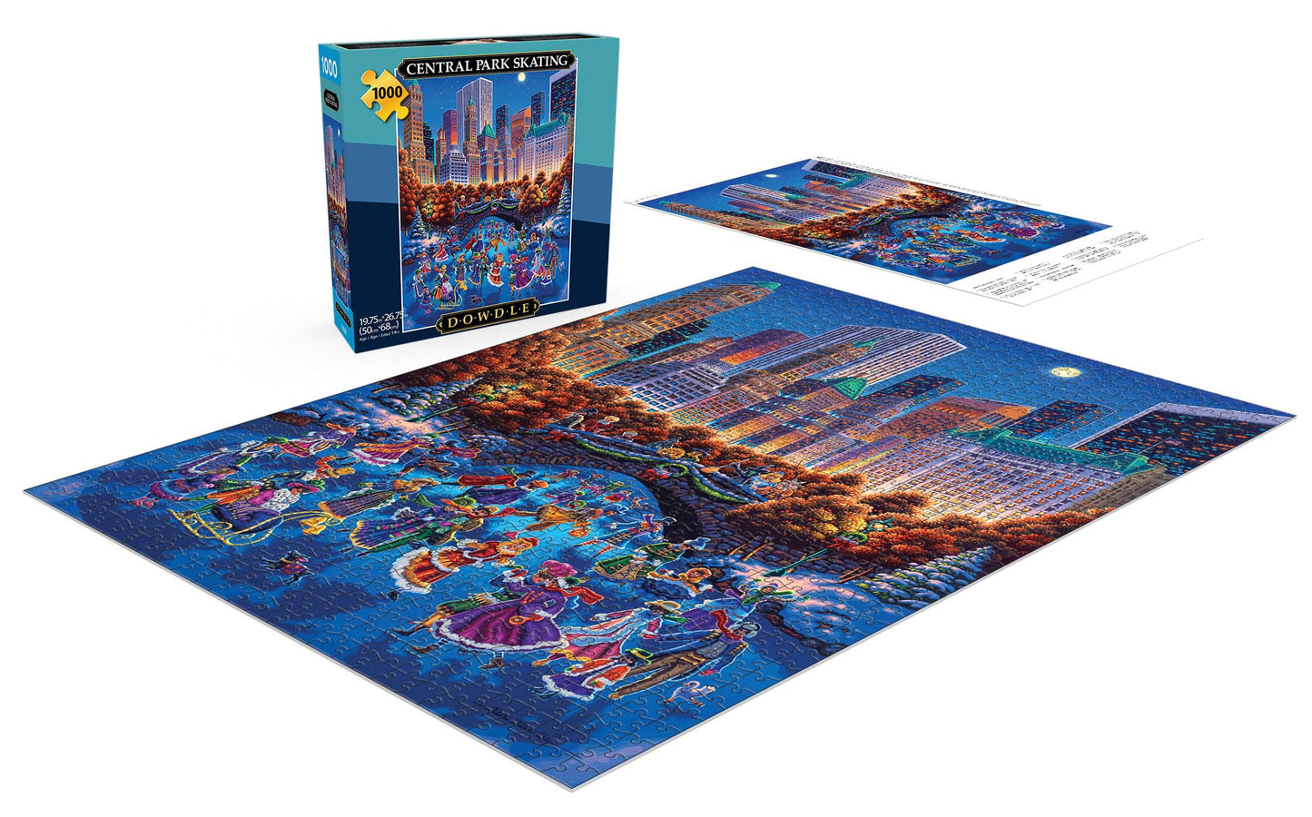 Buffalo Games - Eric Dowdle Central Park Skating - 1000 Piece Puzzle