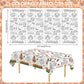 Happy Thanksgiving Coloring Tablecloth for Kids-Giant Thanksgiving Paper Activity Table Cover, Jumbo Fall Turkey Coloring Games Poster Crafts