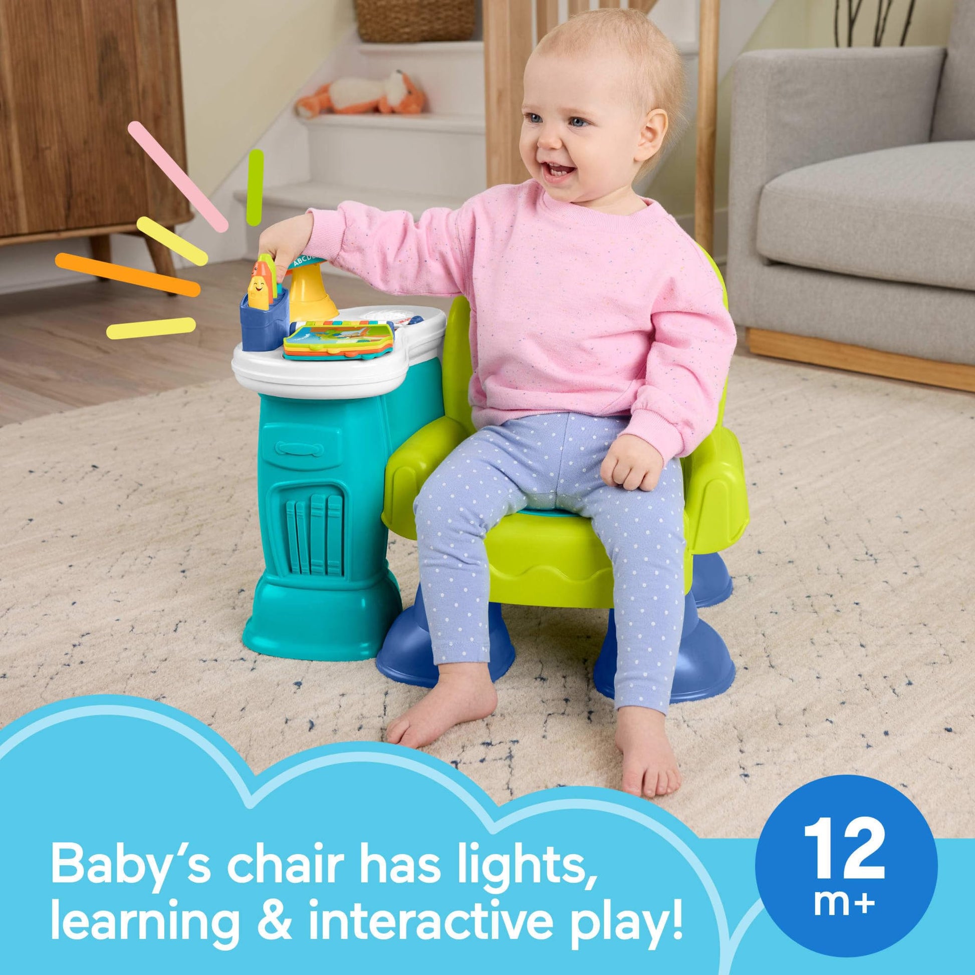 Fisher-Price Laugh & Learn Song & Story Learning Chair